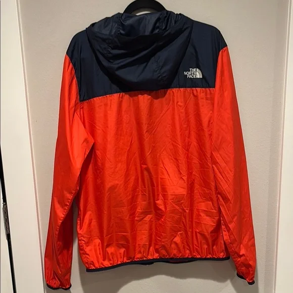 90’s The North Face Red and Blue Lightweight Windbreaker - Large - Picture 5 of 6